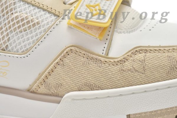 Louis Vuitton Trainer Beige Cloth Cover GO0220 - 图片 9