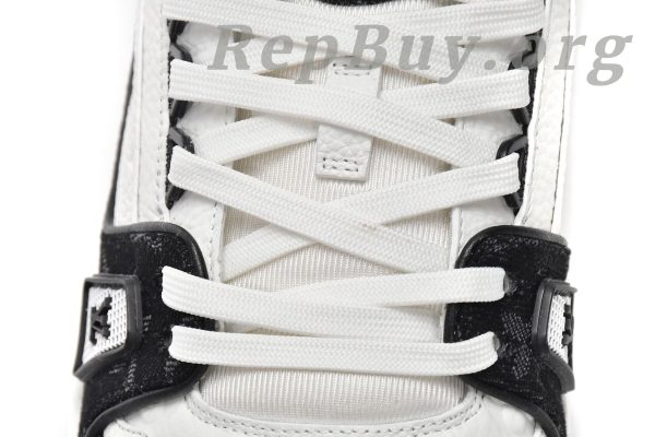 Louis Vuitton Trainer Black And White Cloth Cover VL1202 - 图片 4