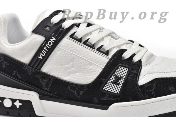 Louis Vuitton Trainer Black And White Cloth Cover VL1202 - 图片 13