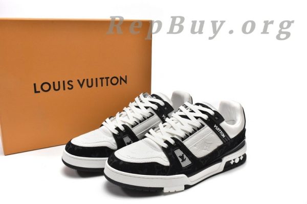 Louis Vuitton Trainer Black And White Cloth Cover VL1202 - 图片 16