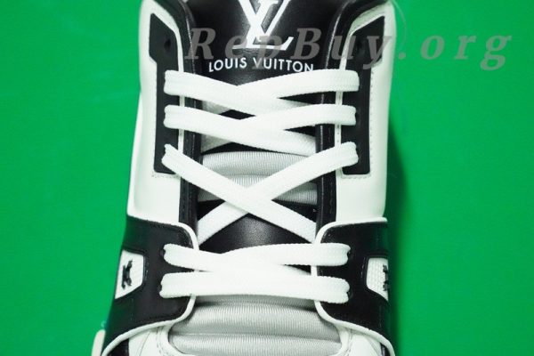 Louis Vuitton Trainer Black Blue GO1220 - 图片 15