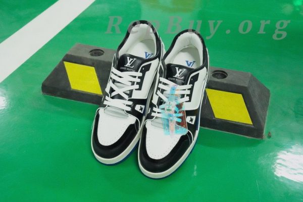 Louis Vuitton Trainer Black Blue GO1220 - 图片 17