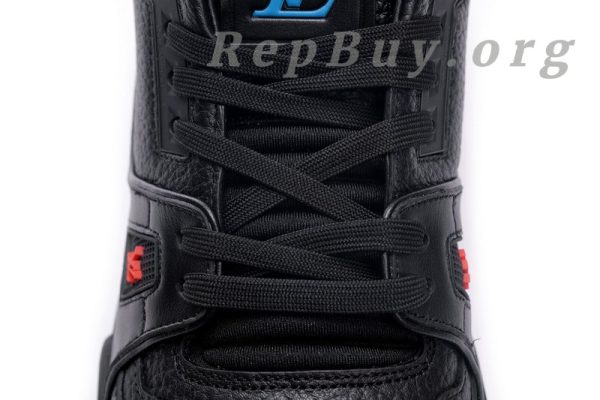 Louis Vuitton Trainer Black Litchi Pattern FD0226 - 图片 4