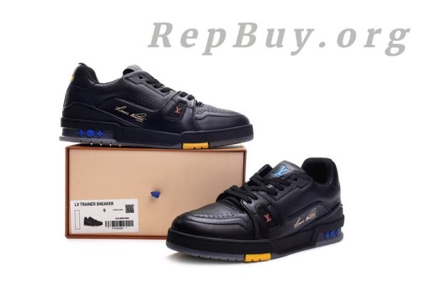 Louis Vuitton Trainer Black Litchi Pattern FD0226 - 图片 10
