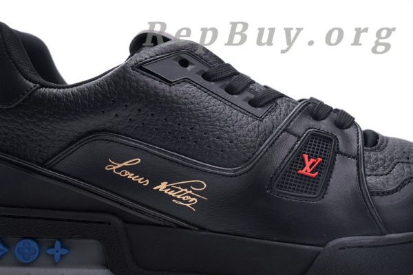 Louis Vuitton Trainer Black Litchi Pattern FD0226 - 图片 6
