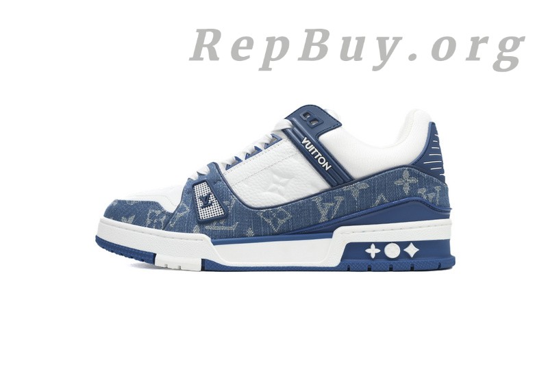 Best Louis Vuitton Trainer Blue 1A9JGT Replica