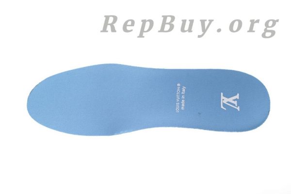 Louis Vuitton Trainer Blue Embossed Monogram 1AARFG - 图片 11