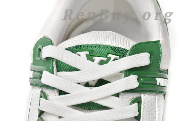 Louis Vuitton Trainer Green Cloth Surface VL1201 - Image 8