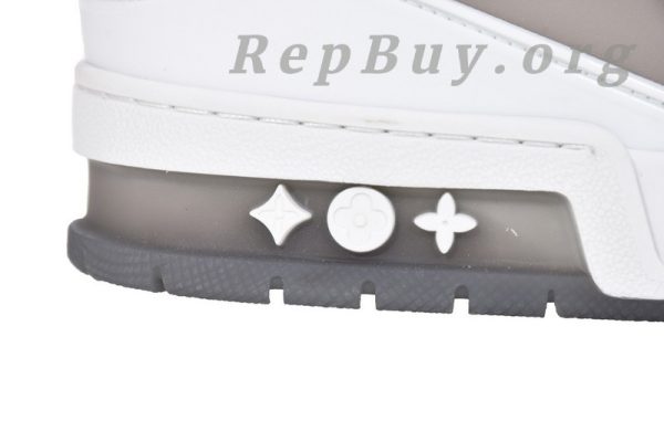 Louis Vuitton Trainer Grey White VL1210 - Image 12