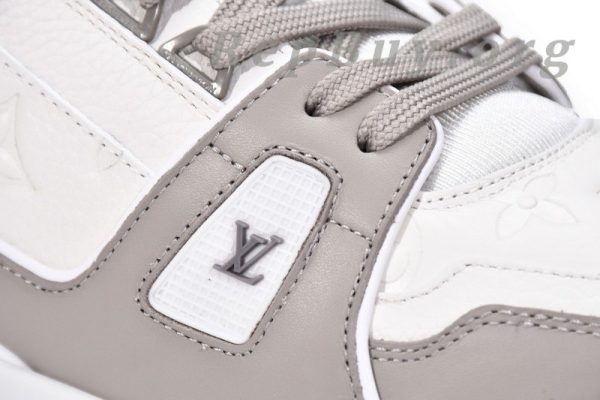 Louis Vuitton Trainer Grey White VL1210 - Image 8