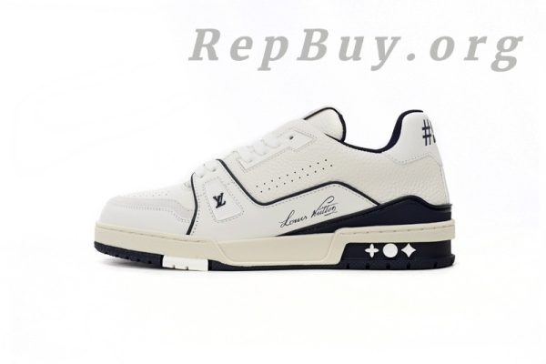 Louis Vuitton Trainer Marine White 1ABFAF