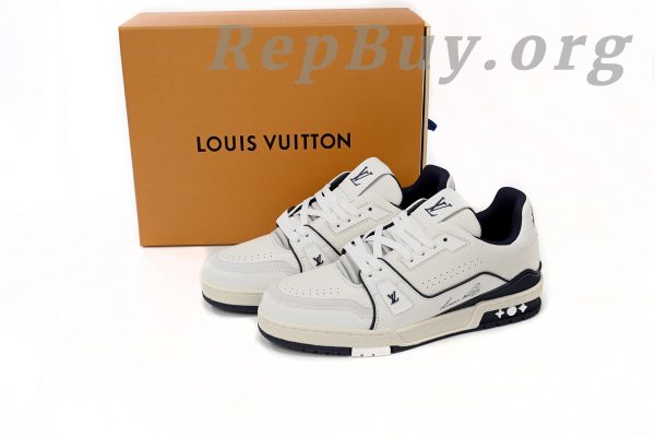 Louis Vuitton Trainer Marine White 1ABFAF - 图片 15