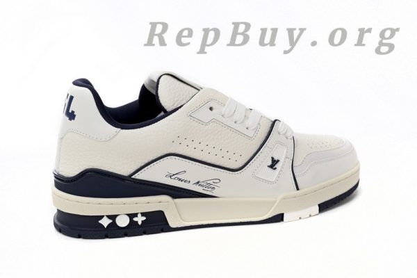 Louis Vuitton Trainer Marine White 1ABFAF - 图片 9