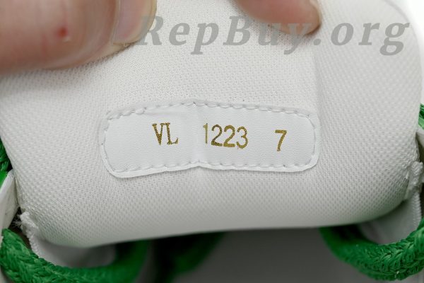 Louis Vuitton Trainer Maxi Green White 1AB8SD - Image 9