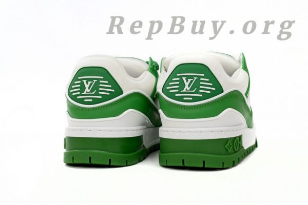 Louis Vuitton Trainer Maxi Green White 1AB8SD - Image 4