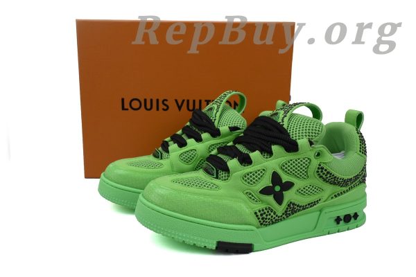 Louis Vuitton Skate Sneaker SK8 Green Diamond - 图片 11