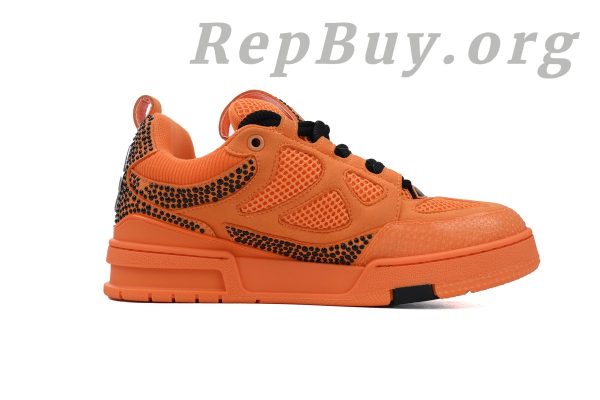 Louis Vuitton Skate Sneaker SK8 Orange Diamond - Image 2