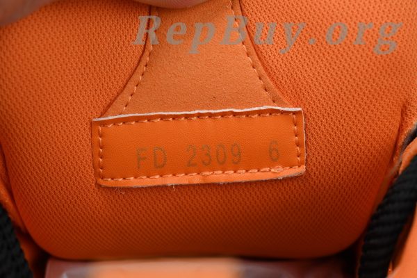Louis Vuitton Skate Sneaker SK8 Orange Diamond - Image 6
