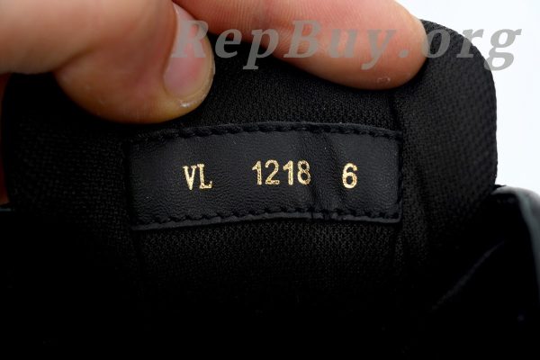 Louis Vuitton Trainer Sneaker Alligator Leather Black - 图片 9