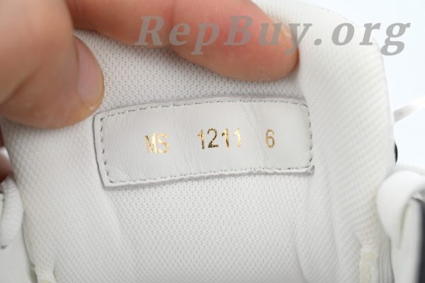 Louis Vuitton Trainer Sneaker replica, LV Alligator Leather Tongue sneakers, high quality LV Trainer rep, best LV white black sneakers, 1:1 Louis Vuitton shoes copy, luxury replica sneakers