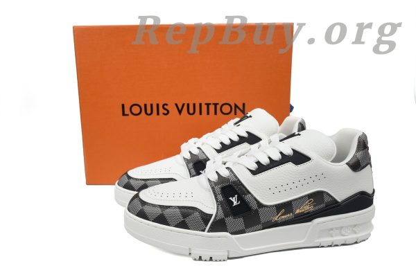 Louis Vuitton Trainer Sneaker Golf White Black - 图片 11