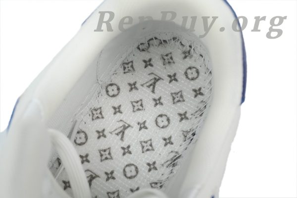 Louis Vuitton Trainer Sneaker Golf White Blue - 图片 6