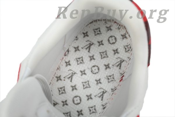 Louis Vuitton Trainer Sneaker Golf White Red - 图片 6
