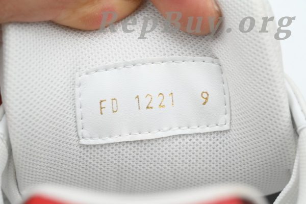 Louis Vuitton Trainer Sneaker Golf White Red - 图片 9