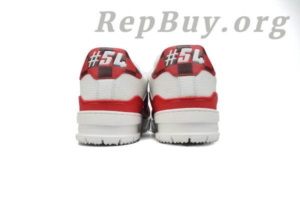 Louis Vuitton Trainer Sneaker Golf White Red - 图片 3