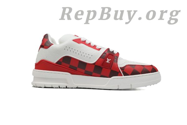 Louis Vuitton Trainer Sneaker Golf White Red - 图片 2
