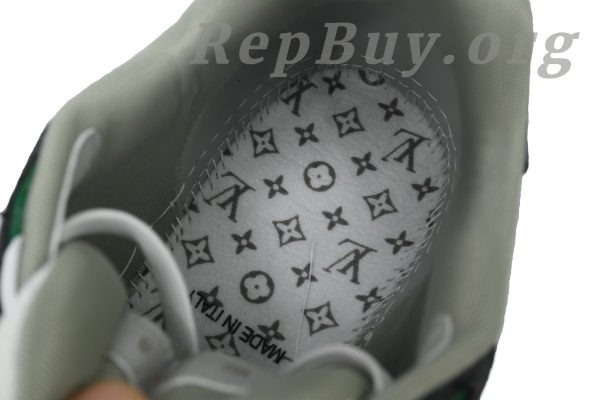 Louis Vuitton Trainer Sneaker Green 1AC50I CK24072901 - Image 5