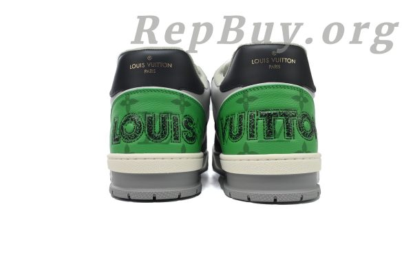 Louis Vuitton Trainer Sneaker Green 1AC50I CK24072901 - Image 3