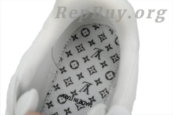 Louis Vuitton Trainer Sneaker replica, high quality LV sneaker copy, best LV Trainer rep, white alligator leather LV shoes, 1:1 Louis Vuitton sneaker, luxury replica sneakers, top tier LV Trainer dupes