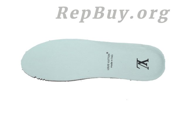 Louis Vuitton Trainer Sneaker Rendered Green Fabric 1ACVNR - 图片 8