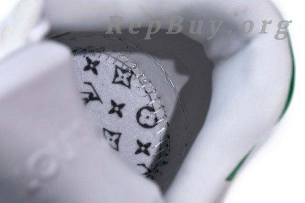 Louis Vuitton Trainer White Green 1A98UX - 图片 16