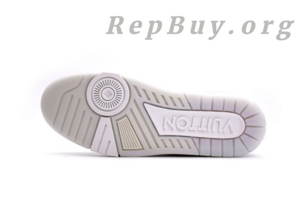 Louis Vuitton Trainer White Litchi Pattern FD0221 - 图片 4
