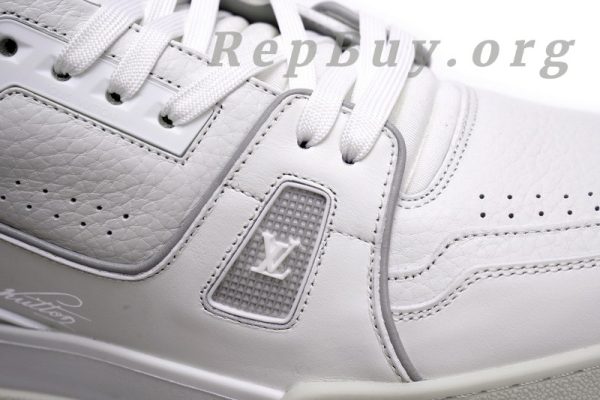 Louis Vuitton Trainer White Litchi Pattern FD0221 - 图片 9