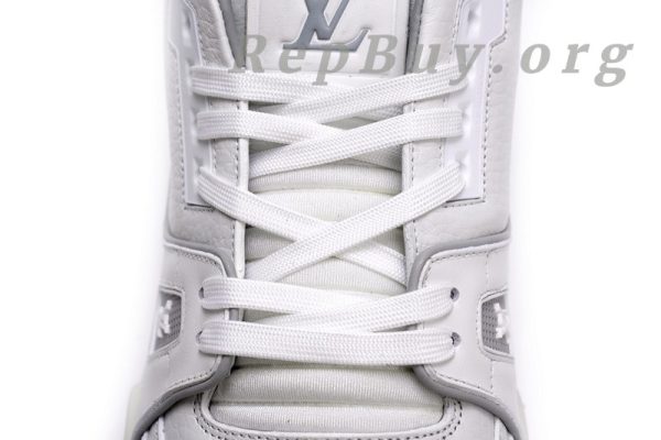 Louis Vuitton Trainer White Litchi Pattern FD0221 - 图片 6