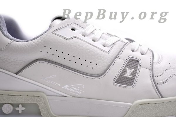 Louis Vuitton Trainer White Litchi Pattern FD0221 - 图片 11