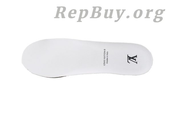 Louis Vuitton Trainer White Orange 1AB8SZ - 图片 10
