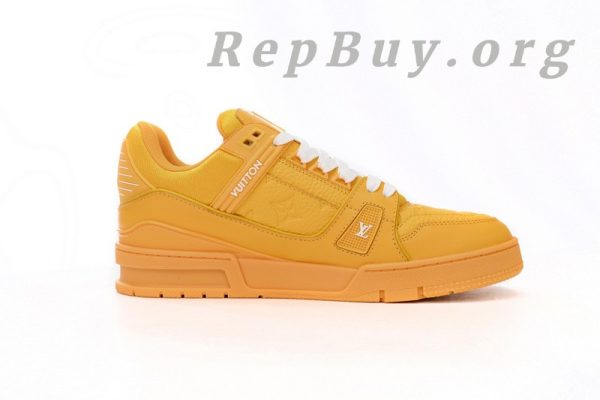 Louis Vuitton Trainer Yellow Embossed Monogram 1AARG0 - 图片 3