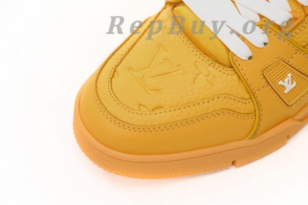 Louis Vuitton Trainer Yellow Embossed Monogram 1AARG0 - 图片 6