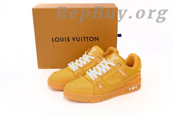 Louis Vuitton Trainer Yellow Embossed Monogram 1AARG0 - 图片 13