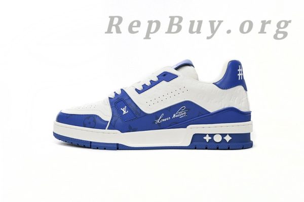 Louis Vuitton White Blue 1AANEV - 图片 2