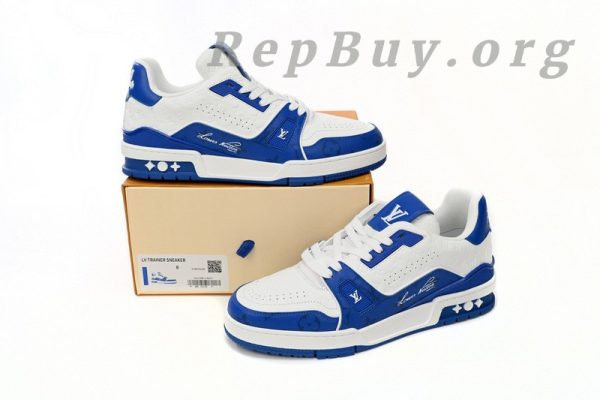 Louis Vuitton White Blue 1AANEV - 图片 13