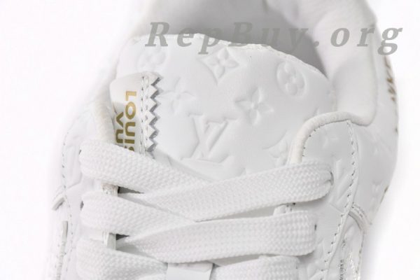 Top Version Louis Vuitton x Nike Air Force 1 Triple White LK0221 - 图片 8