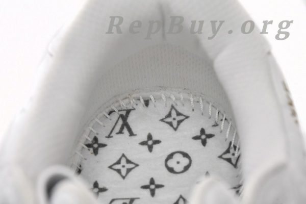 Top Version Louis Vuitton x Nike Air Force 1 Triple White LK0221 - 图片 15