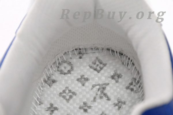 Louis Vuitton x Nike Air Force 1 White Blue 7108-5 - Image 16