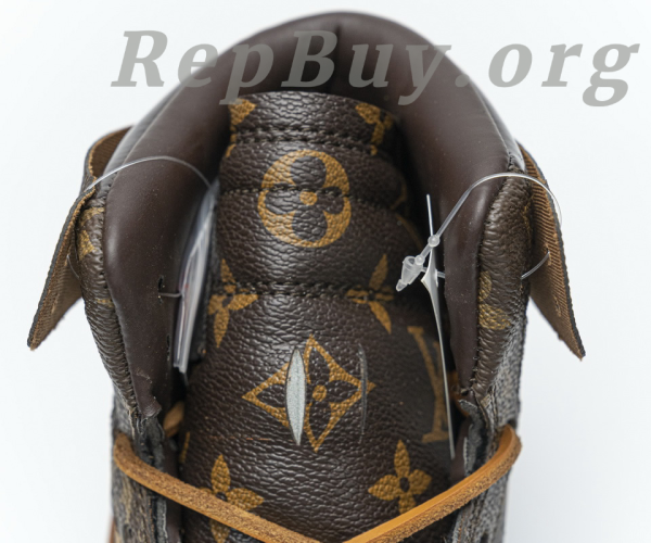Top Version Louis Vuitton X Nike Air Jordan 1 (regular Jordan shoe box) - 图片 14