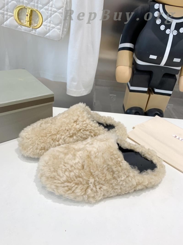 Marni Fussbett Sabot Slide Beige PB SBMS004601 LM071 00M24 - 图片 3